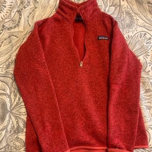 Patagonia better sweater half zip.